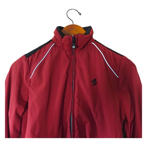 Vintage Y2K Ferrari Women Track Lightweight Jacket Size XS Red - Picture 4 of 13